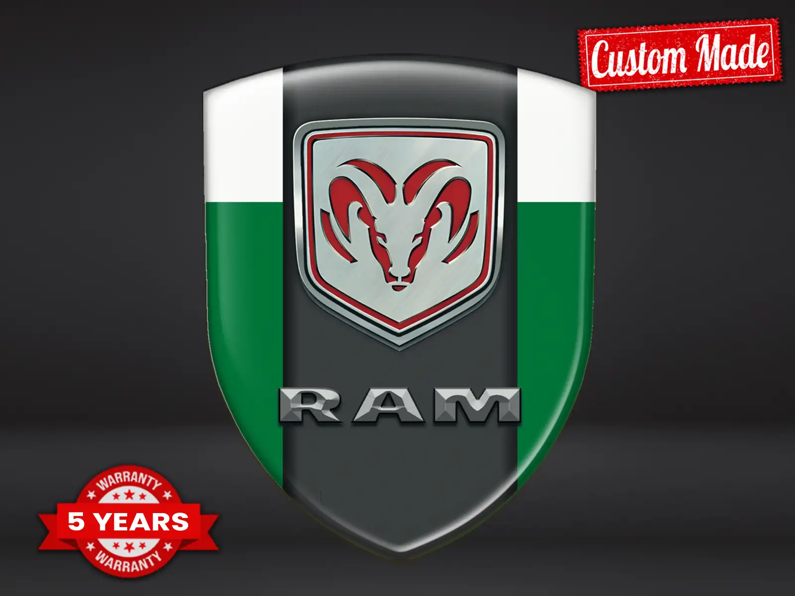 Dodge Emblemi Auto su Misura Pro Max Durevoli Chic Design